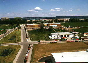 Bild vergrößern: Luftbild Industriegebiet Auerbach - West