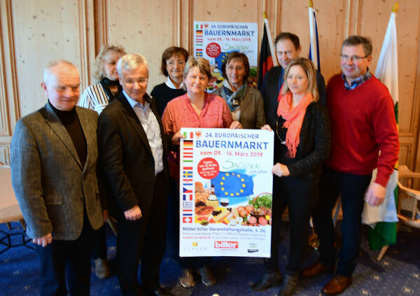 Bild vergrößern: Organisatoren 24. Europäischer Bauernmarkt