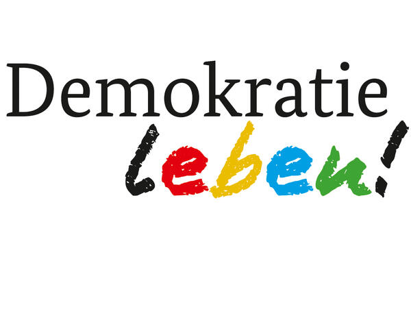 Bild vergrößern: Logo des Bundesprogrammes Demokratie Leben