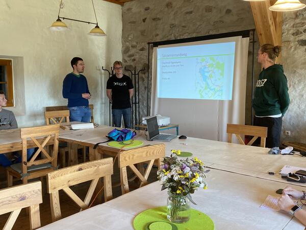 Bild vergrößern: Studenten der HTW Dresden haben auf ihren Exkursionen Daten von Rad- und Wanderwege im Vogtlandkreis erfasst