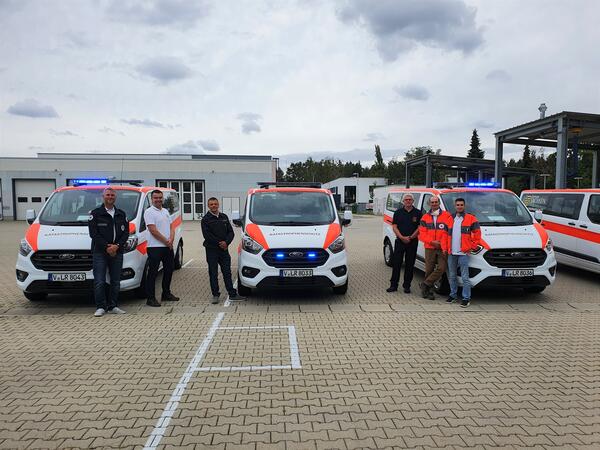 Neue Fahrzeuge für Katastrophenschutz im Vogtlandkreis
