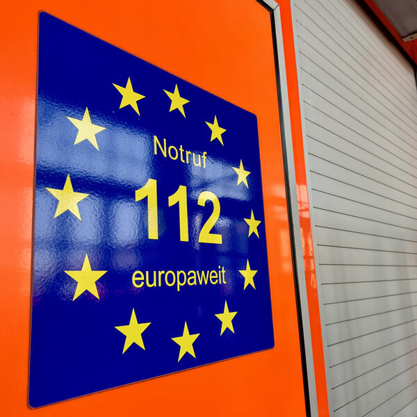Bild vergrößern: Der jährliche Tag des Europäischen Notrufes 112 wird heute europaweit am 11. Februar begangen.