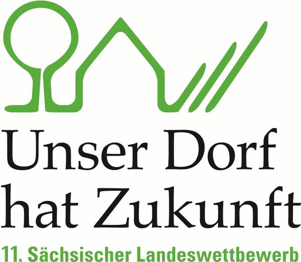 Bild vergrößern: Auf dem Bild sieht man das Logo "Unser Dorf hat Zukunft 2022".