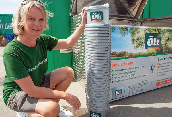Das Bild zeigt Jeannine Beck von der Berndt GmbH W&uuml;nschendorf
