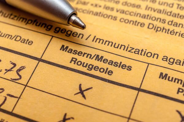 Seit 01. August gilt die uneingeschränkte Impfpflicht gegen Masern.