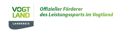 Bild vergrößern: Slogan offizieller Förderer des Leistungssports im Vogtland