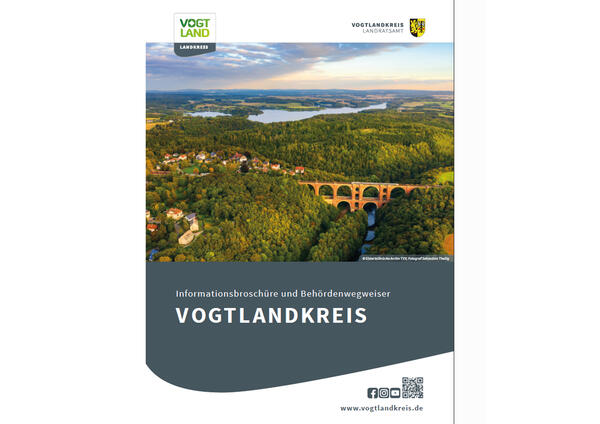 Bild vergrößern: Vogtlandkreis-Informationsbroschre in zweiter Auflage erschienen