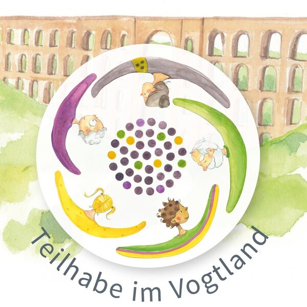 Bild vergr&ouml;&szlig;ern: Logo Teilhabe im Vogtland