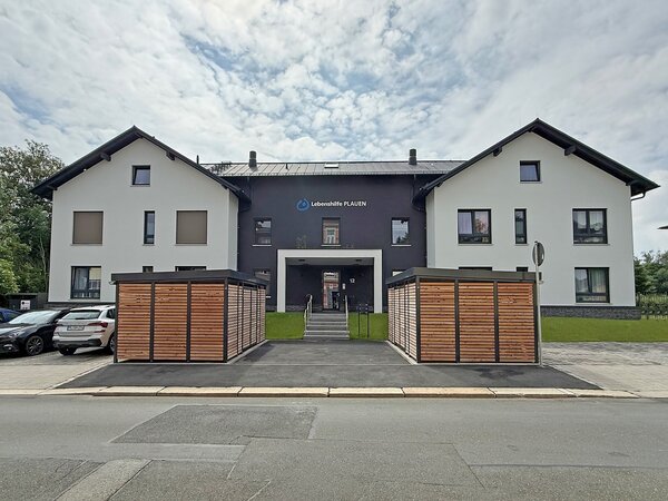 Au&szlig;enansicht Ersatzneubau.